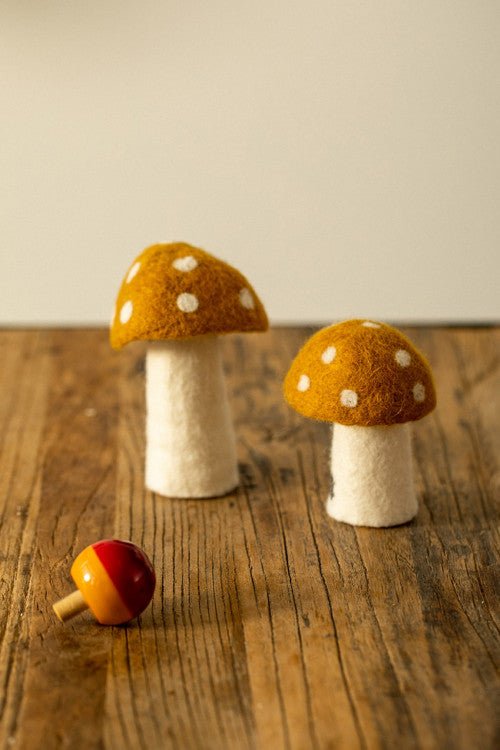 Dotty Felt Mushroom by Muskhane - Maude Kids Decor
