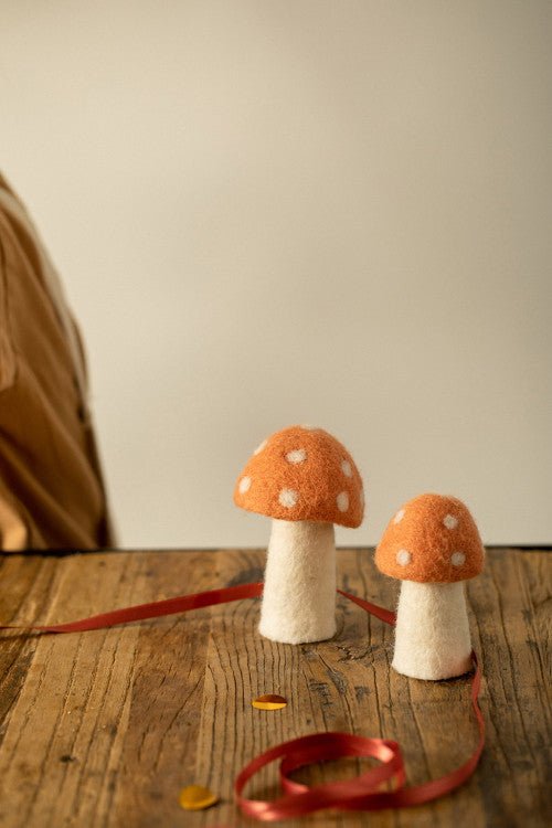 Dotty Felt Mushroom by Muskhane - Maude Kids Decor
