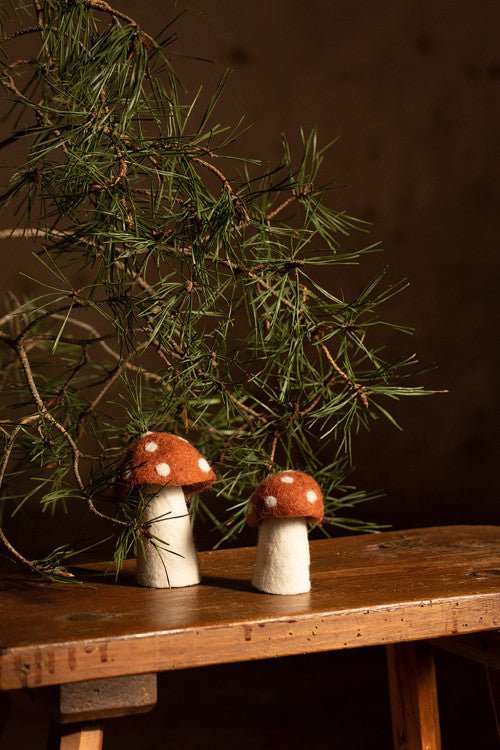 Dotty Felt Mushroom by Muskhane - Maude Kids Decor