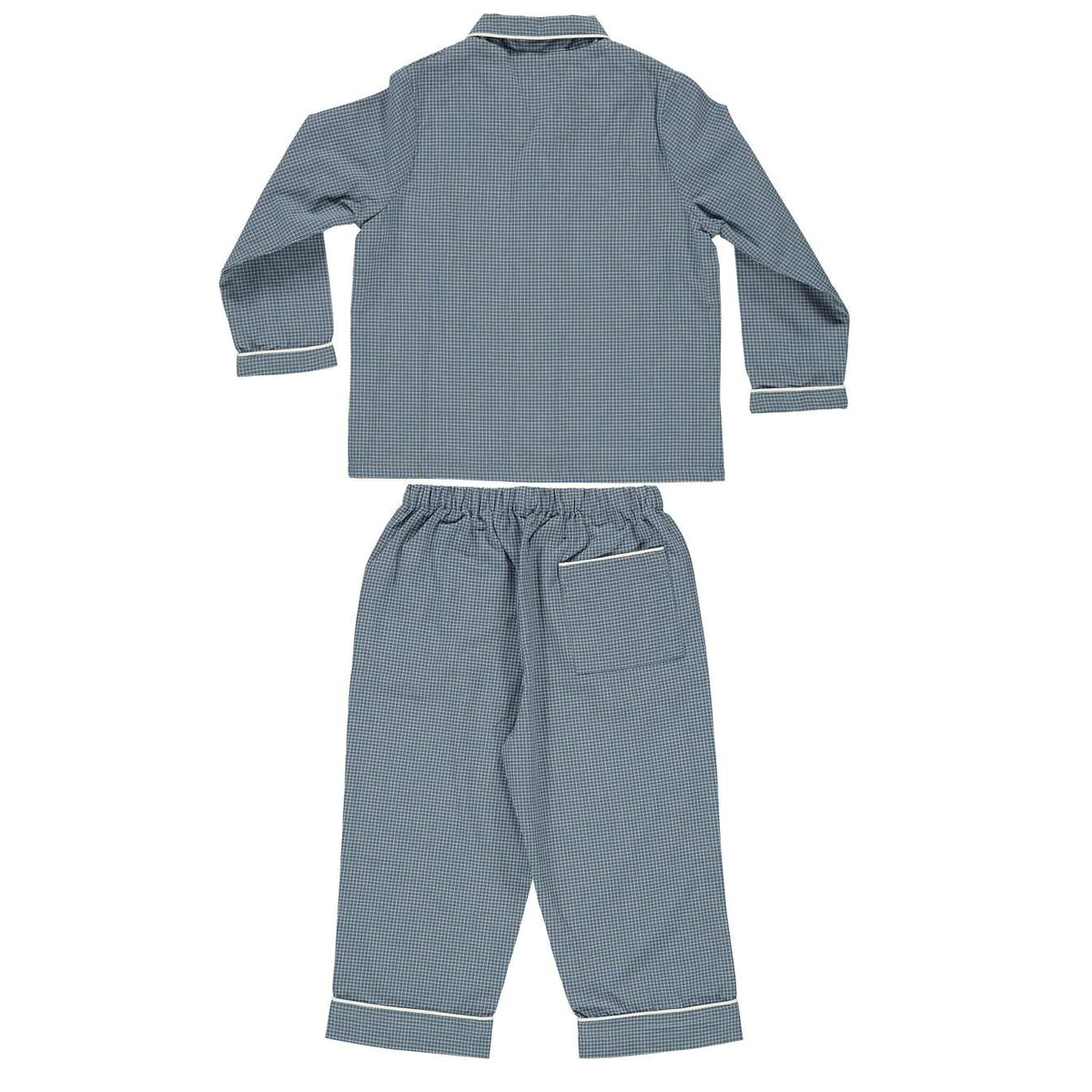 Double Check Unisex Pyjama Set by Camomile London - Maude Kids Decor