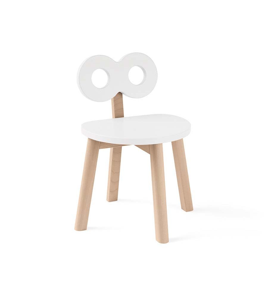 Double-O Chair | White by Ooh Noo - Maude Kids Decor