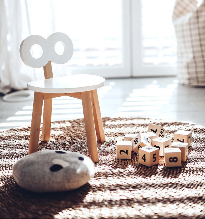 Double-O Chair | White by Ooh Noo - Maude Kids Decor