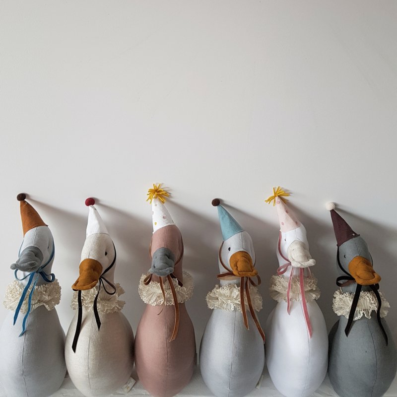 Duck Circus Head | Beige by Love Me - Maude Kids Decor