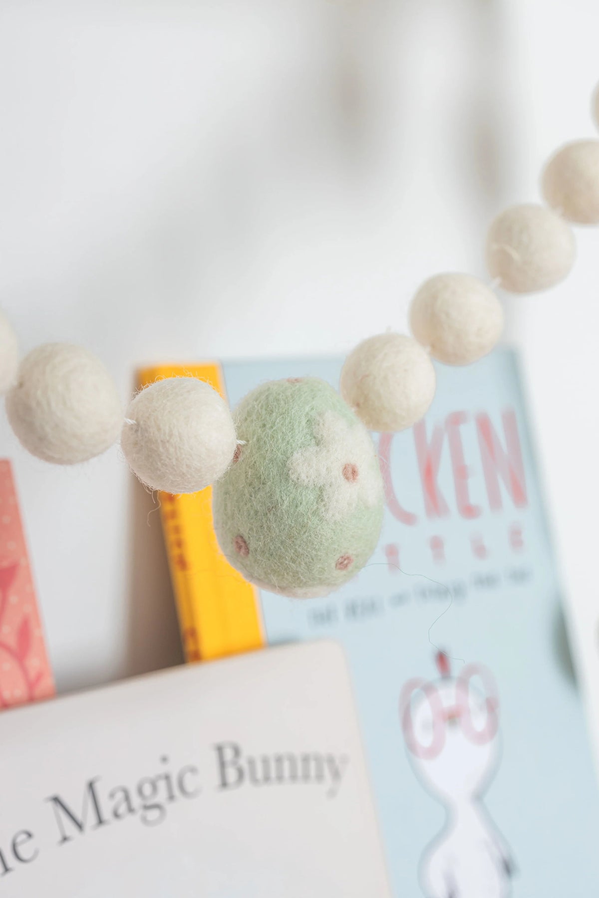 Easter Egg Felt Garland by Lil' North Co. - Maude Kids Decor