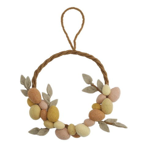 Easter Wreath | Yellow Eggs by Én Gry & Sif - Maude Kids Decor
