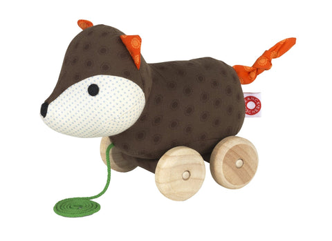 Ejner Fox Pull Toy by Franck & Fischer - Maude Kids Decor
