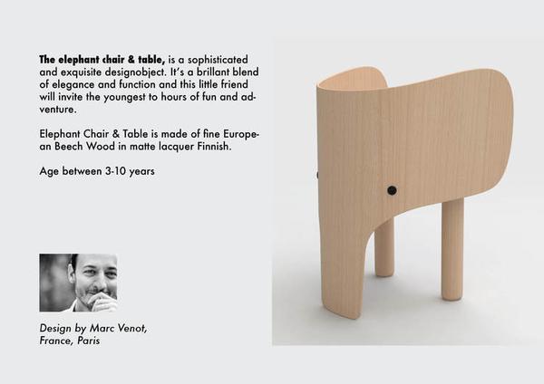 Elephant Chair by EO Denmark - Maude Kids Decor