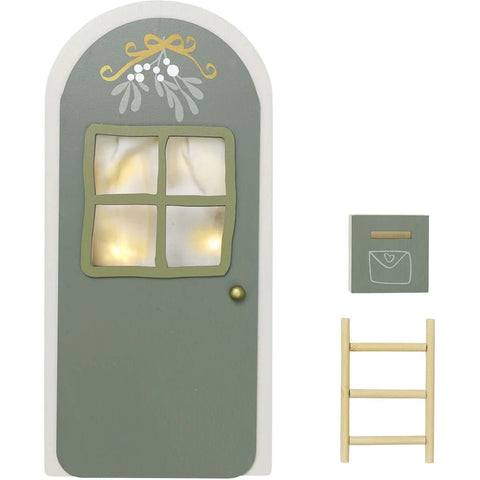 Elf Door | Green with Light by Fabelab - Maude Kids Decor