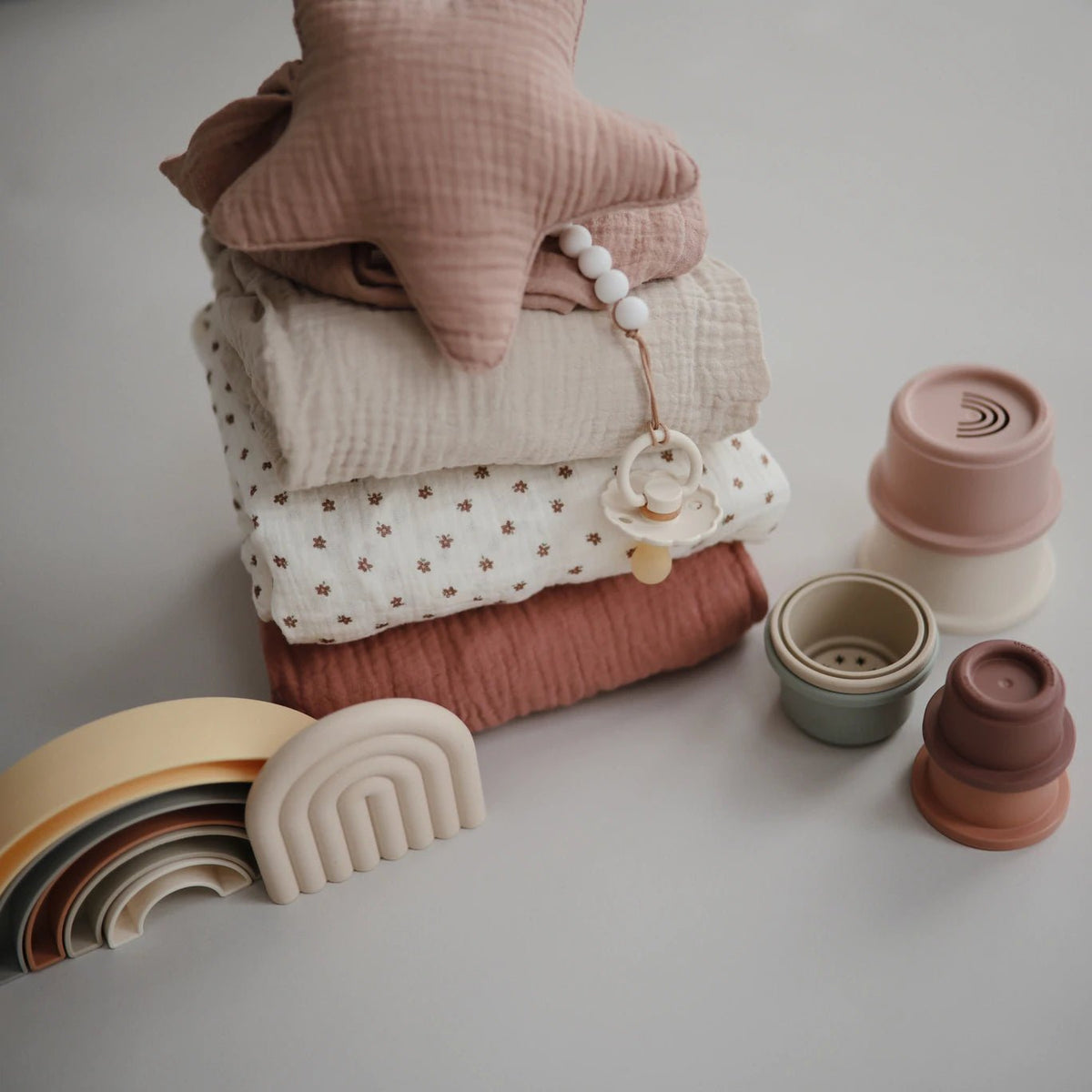 Extra Soft Muslin Crib Sheet | Bloom by Mushie - Maude Kids Decor
