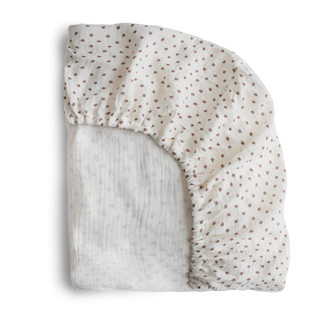 Extra Soft Muslin Crib Sheet | Bloom by Mushie - Maude Kids Decor