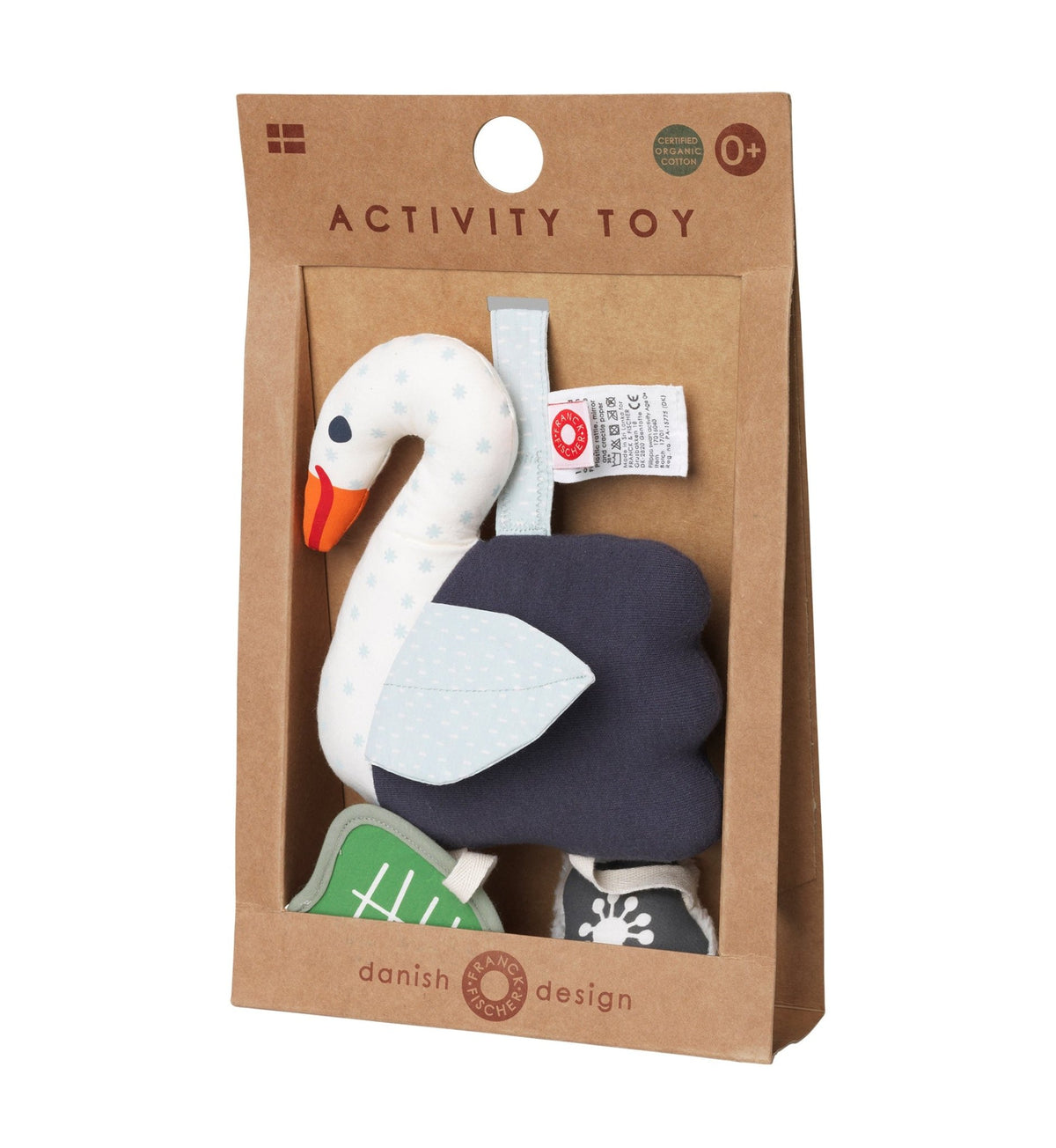 Filippa Swan Activity Toy by Franck & Fischer - Maude Kids Decor