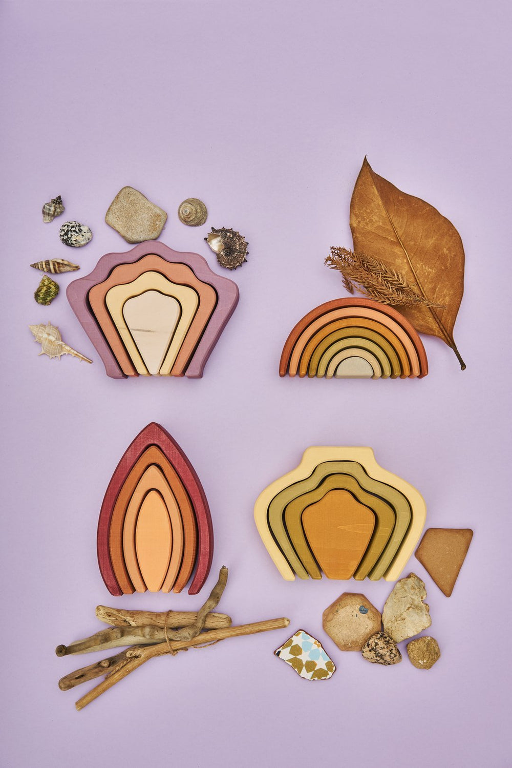 Flame Arch Stacker by Raduga Grez - Maude Kids Decor