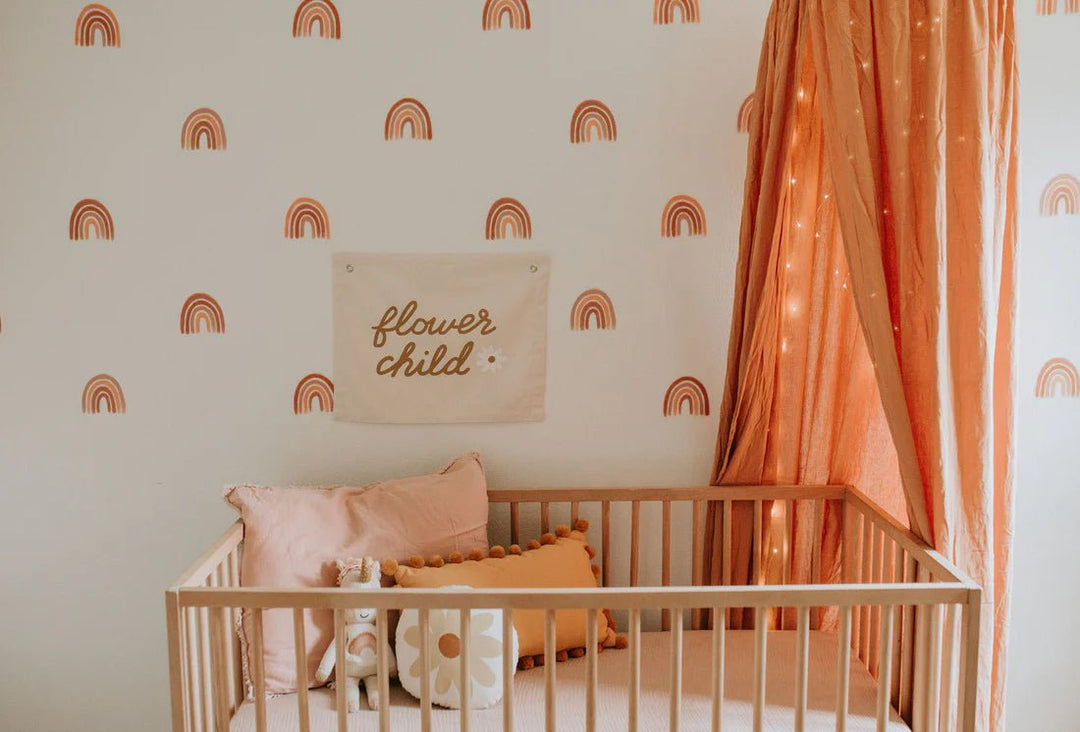 Flower Child Canvas Banner by Imani Collective - Maude Kids Decor