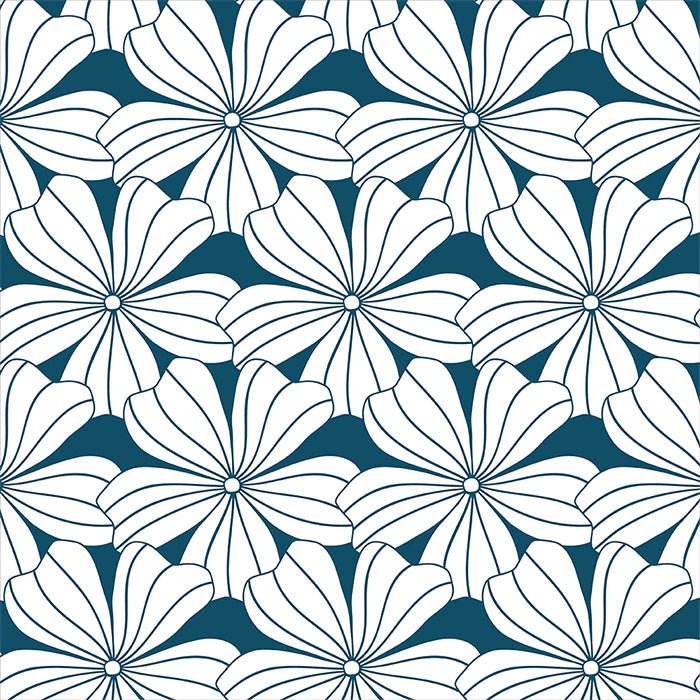 Flowers Crib Fitted Sheet by Swedish Linens - Maude Kids Decor