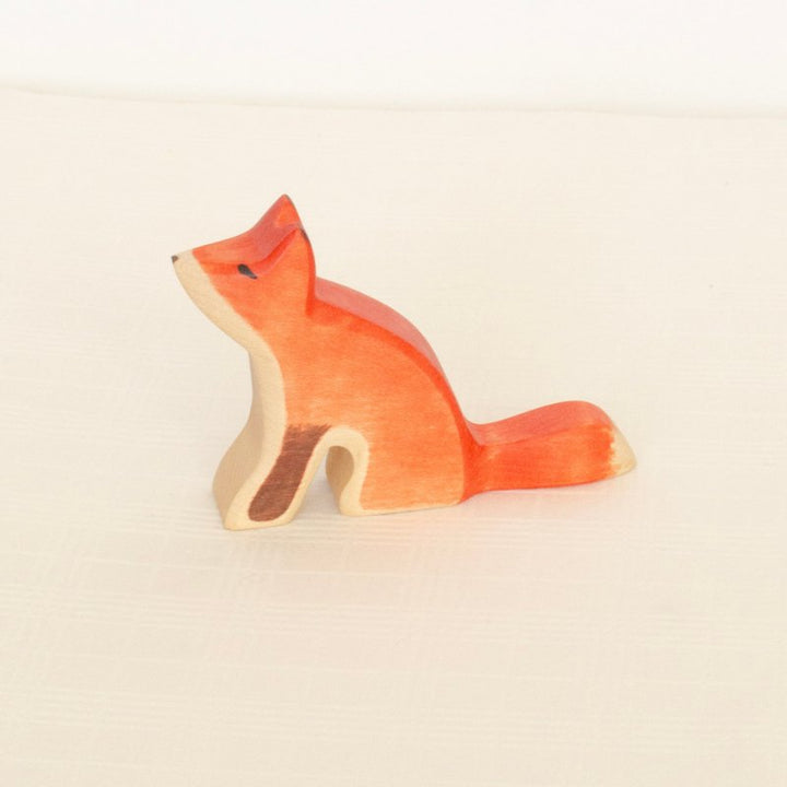Fox Wooden Figurine by HolzWald - Maude Kids Decor