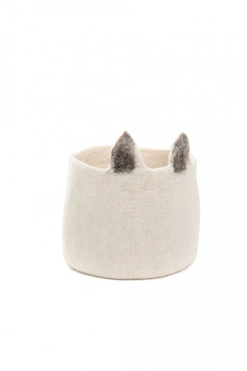 Foxy Pasu Felt Basket by Muskhane - Maude Kids Decor