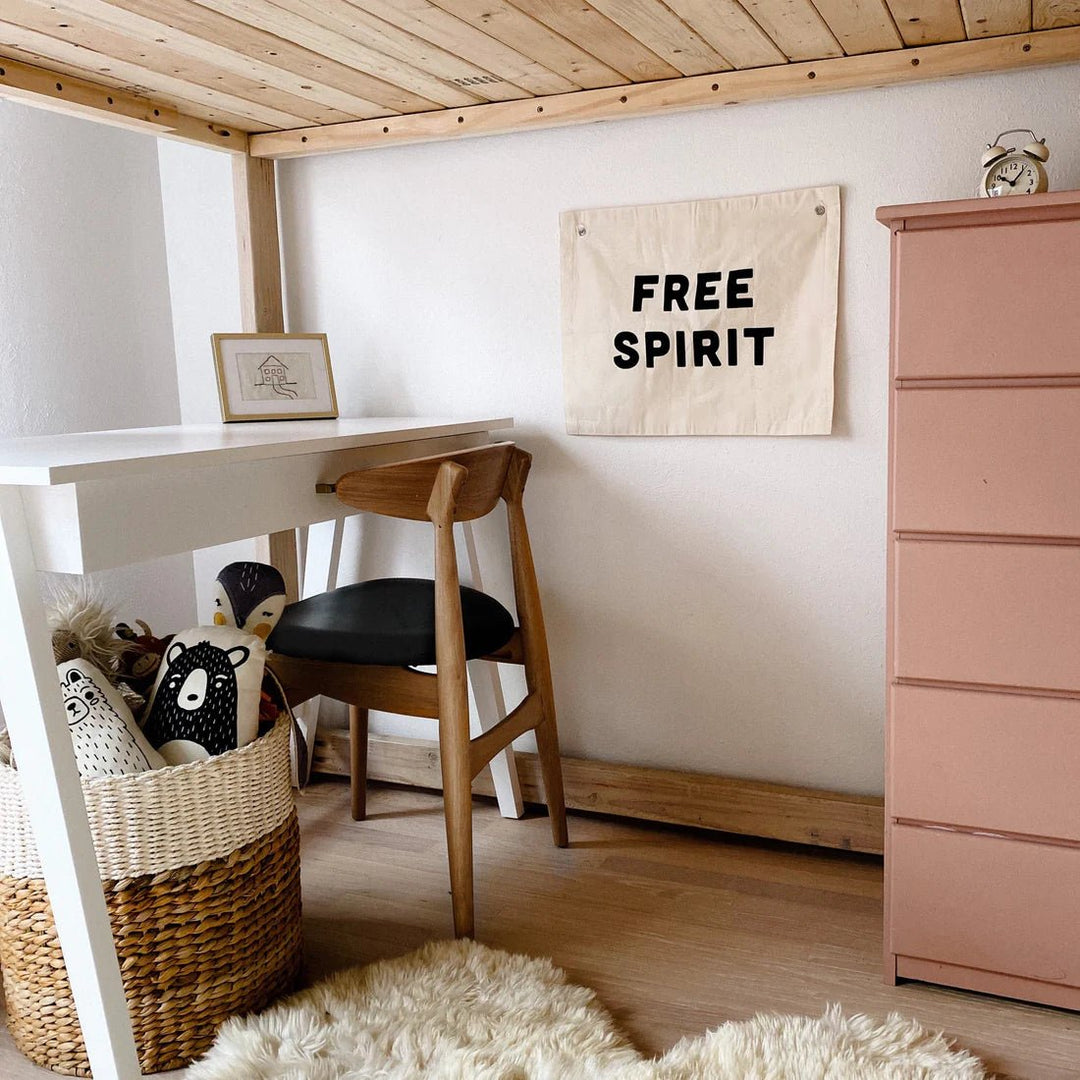 Free Spirit Canvas Banner by Imani Collective - Maude Kids Decor