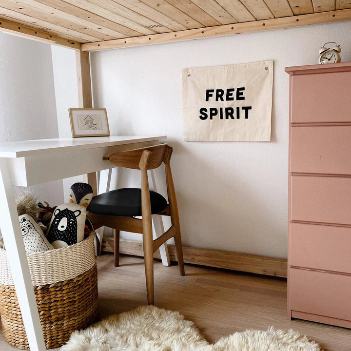 Free Spirit Canvas Banner by Imani Collective - Maude Kids Decor