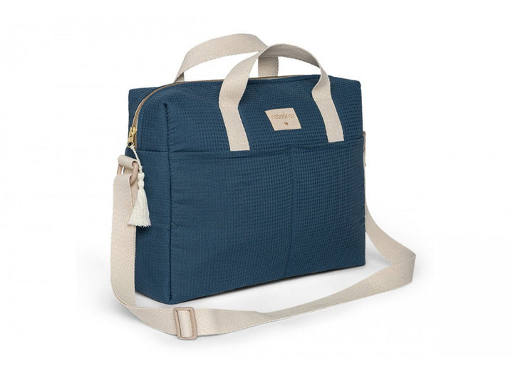 Gala Waterproof Changing Bag | Night Blue by Nobodinoz - Maude Kids Decor