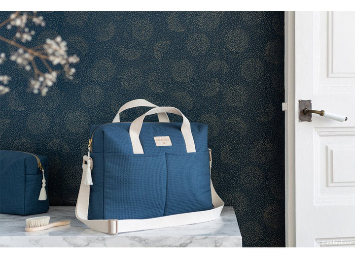 Gala Waterproof Changing Bag | Night Blue by Nobodinoz - Maude Kids Decor