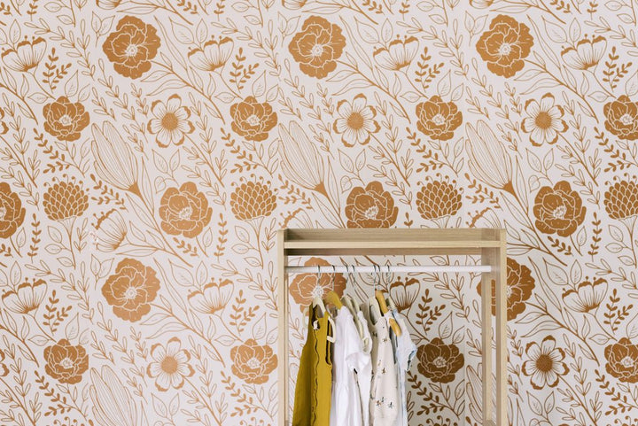 Goldie Wallpaper by Anewall - Maude Kids Decor