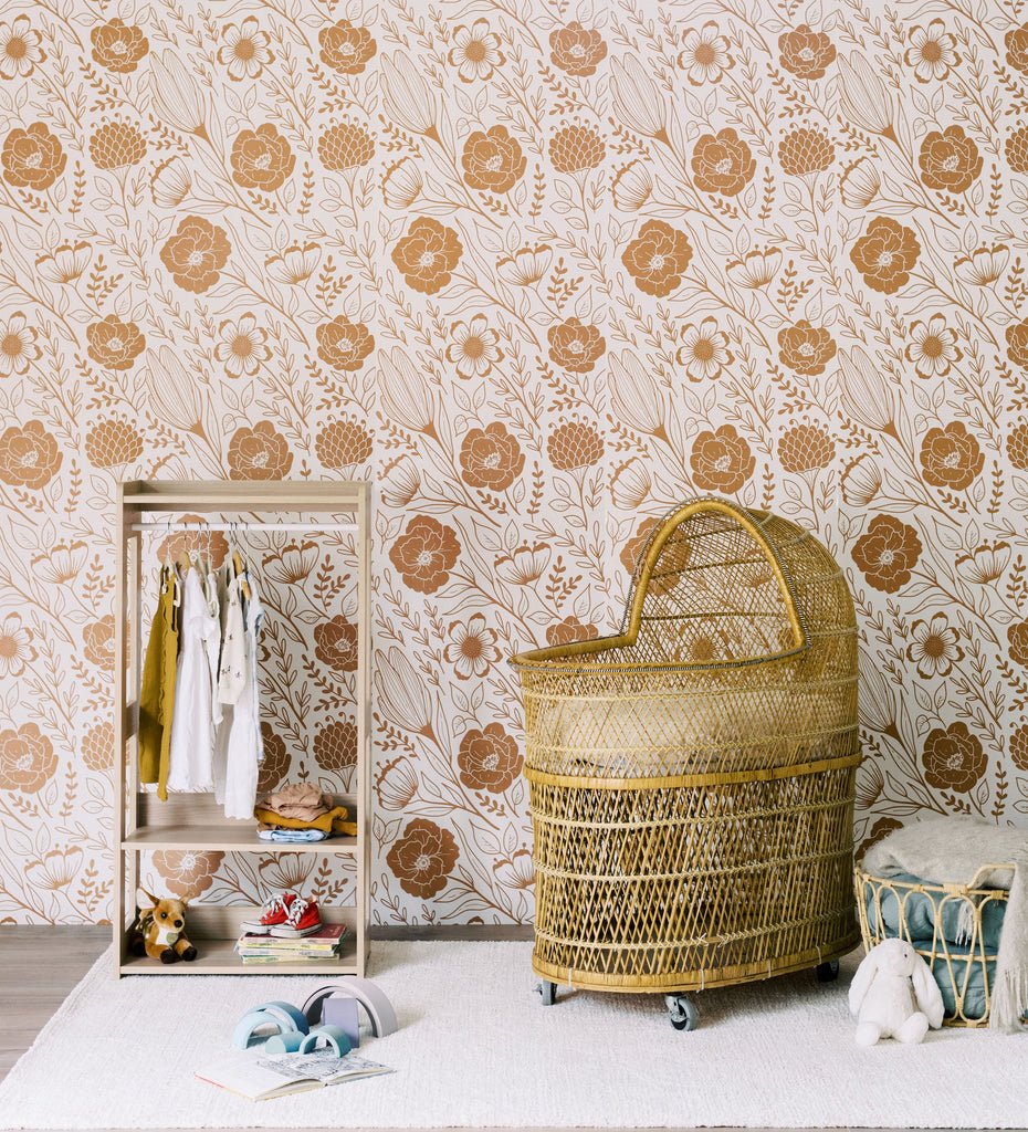 Goldie Wallpaper by Anewall - Maude Kids Decor