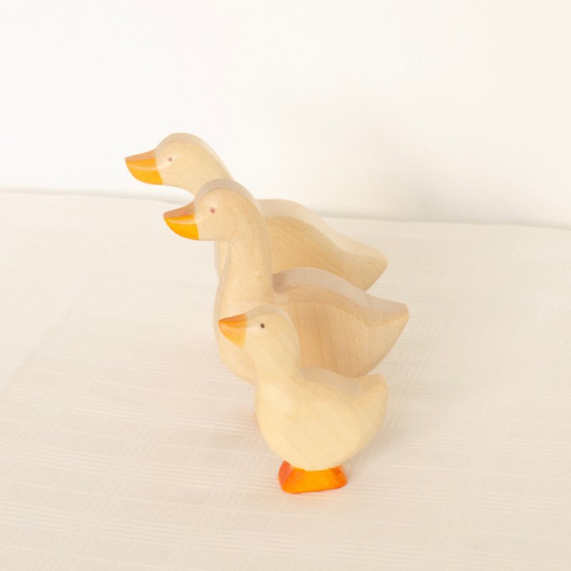 Goose Wooden Figurine | Head Up by HolzWald - Maude Kids Decor