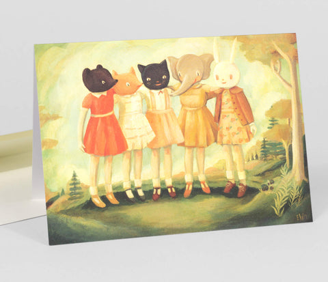 Greeting Card | Bess, Maude, Frances, Matilda & Maryanne by Emily Winfield Martin - Maude Kids Decor
