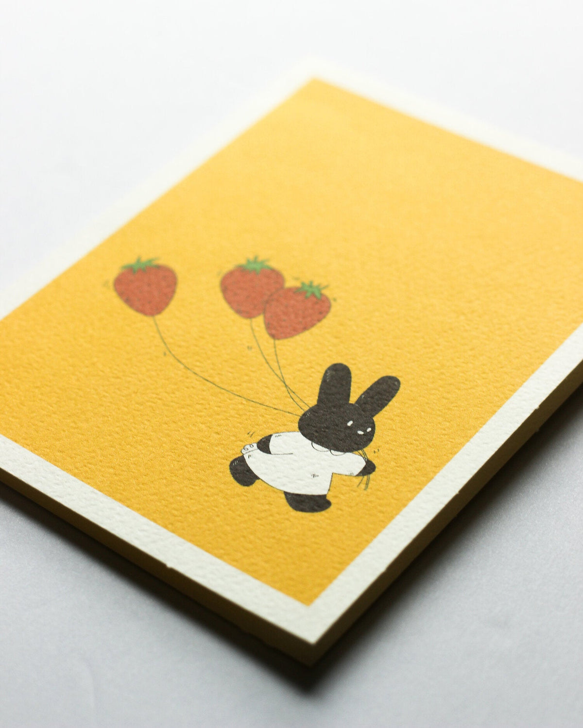 Greeting Card | Strawberry Balloons by The Square Shop - Maude Kids Decor