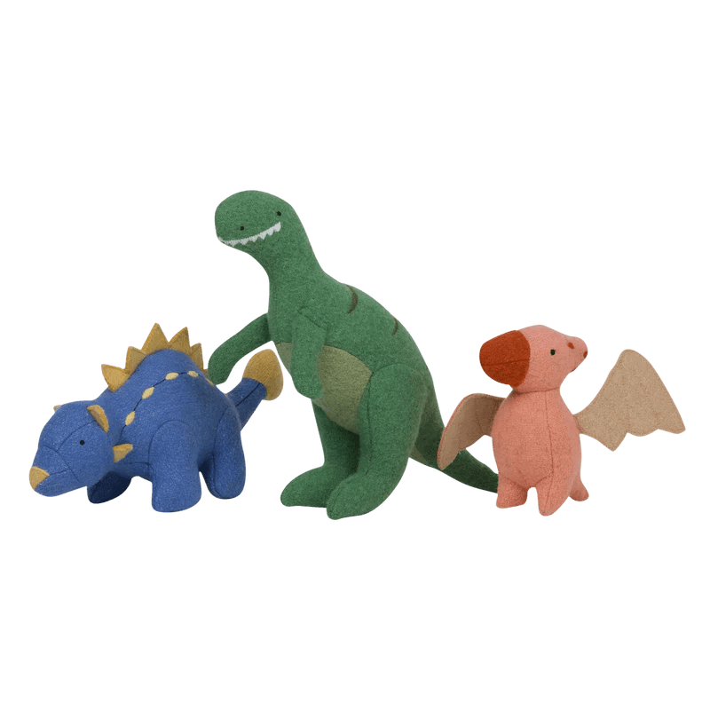 Holdie Folk Prehistoric Animals (Set of 3) by Olliella - Maude Kids Decor