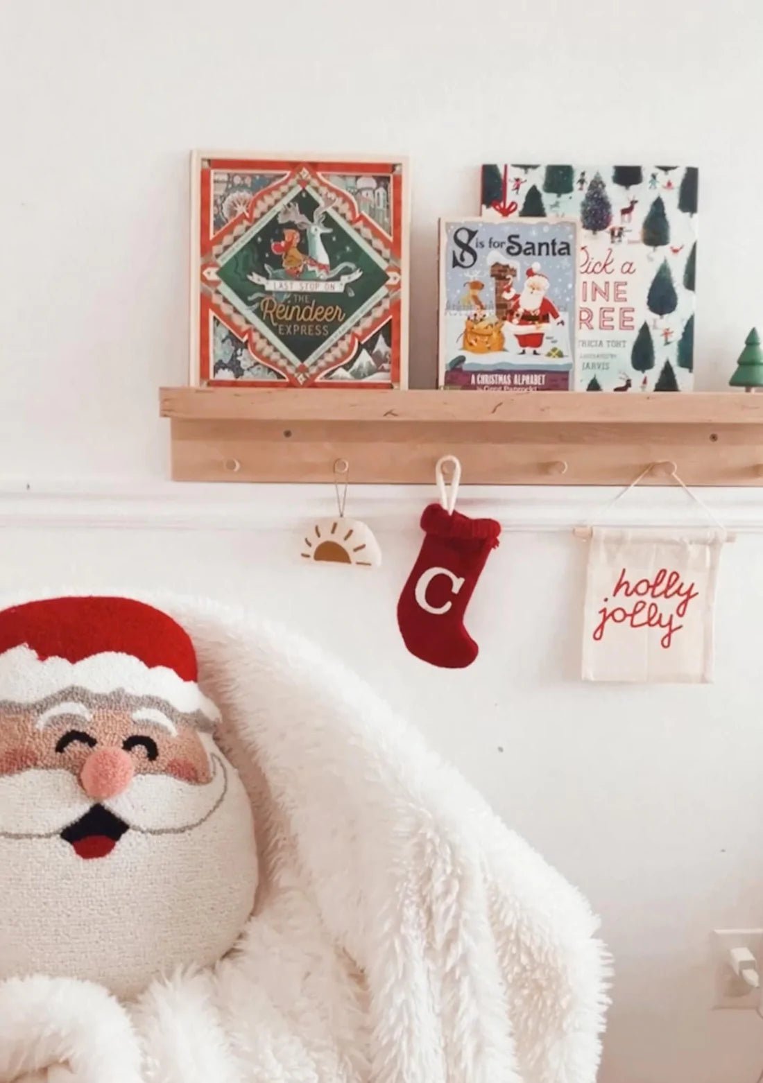 Holly Jolly Hang Sign by Imani Collective - Maude Kids Decor