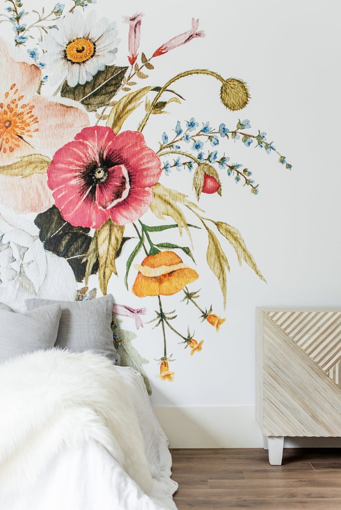 Honey Bloom Wallpaper by Anewall - Maude Kids Decor
