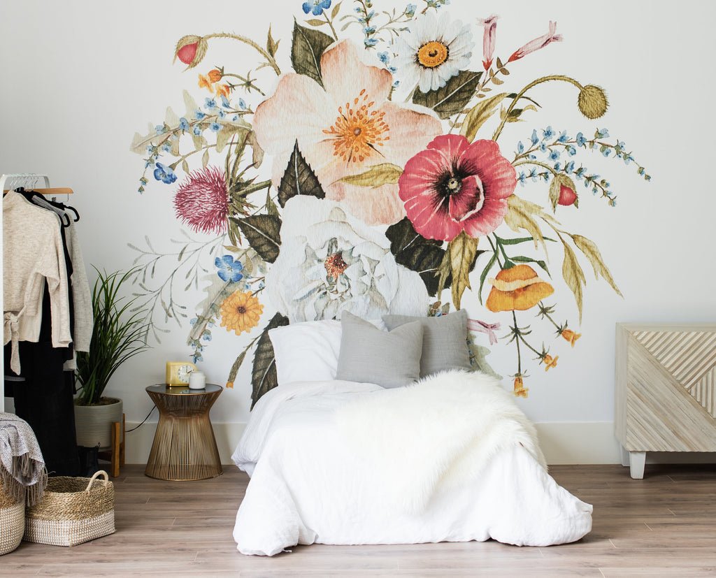 Honey Bloom Wallpaper by Anewall - Maude Kids Decor