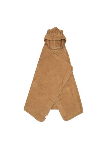 Hooded Junior Towel - Bear | Ochre by Fabelab - Maude Kids Decor