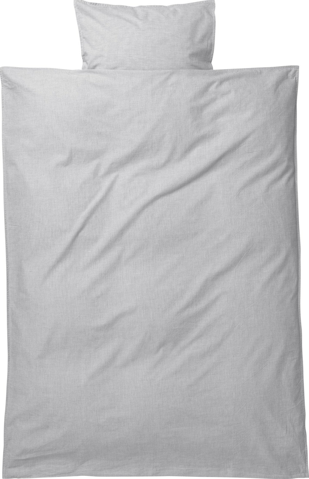 Hush Dusty Blue Pillow Case, 50cm x 60cm by Ferm Living - Maude Kids Decor