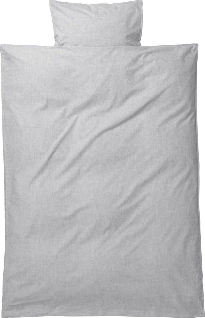 Hush Dusty Blue Pillow Case, 50cm x 60cm by Ferm Living - Maude Kids Decor
