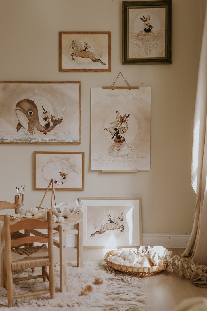 Julian &amp; Jack Poster by Mrs Mighetto - Maude Kids Decor