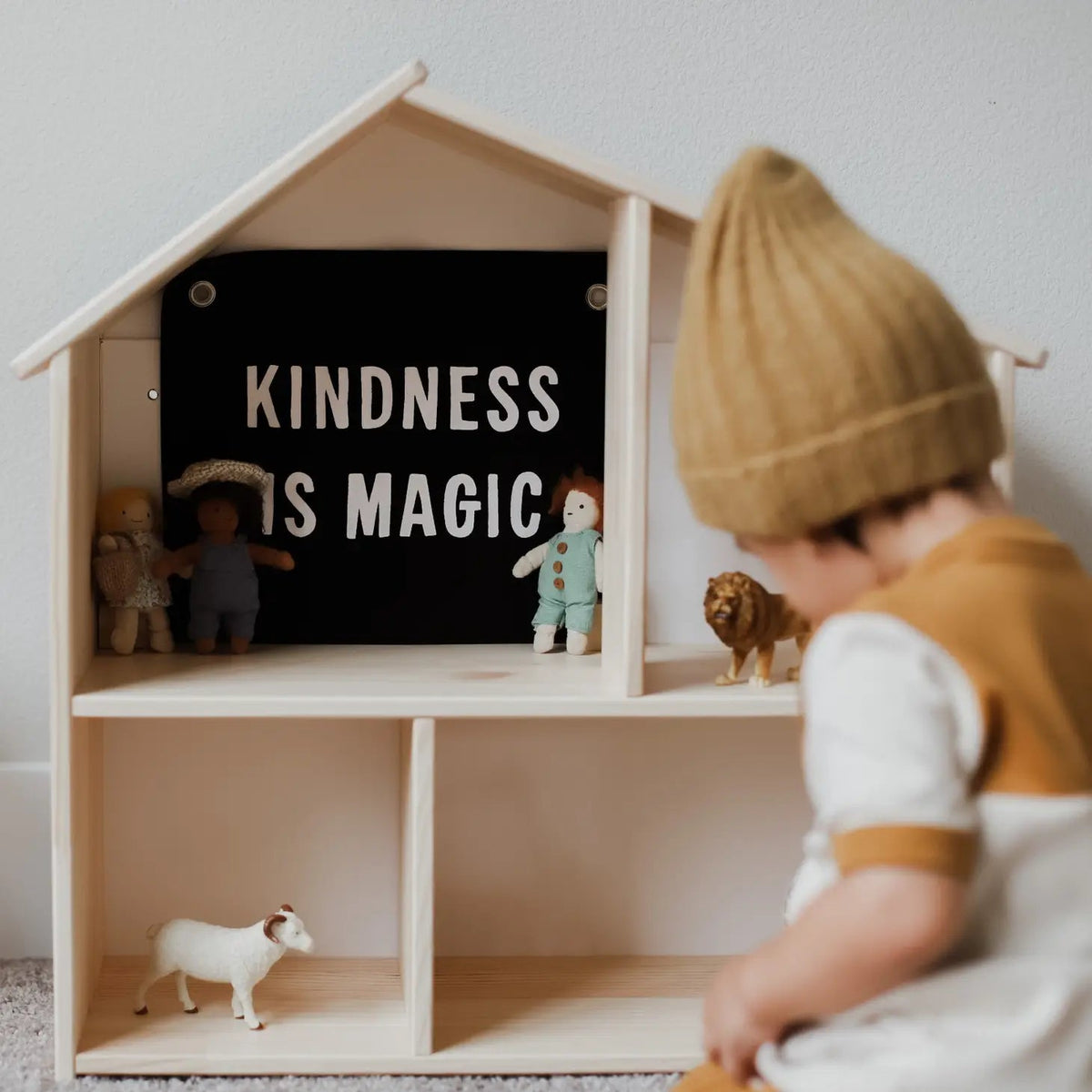Kindness is Magic Canvas Banner by Imani Collective - Maude Kids Decor