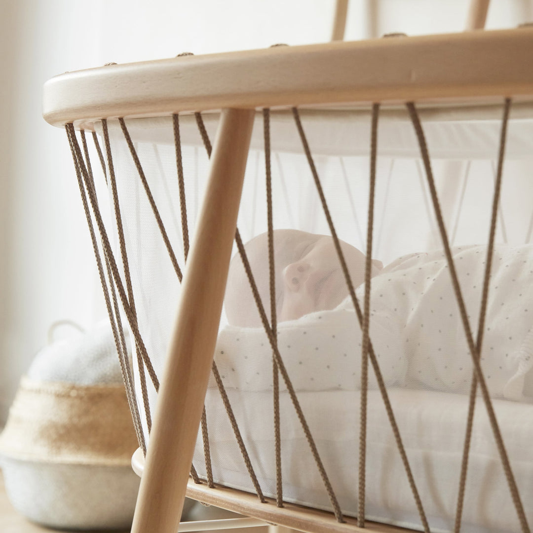 KUMI Mesh Bassinet with Mattress by Charlie Crane - Maude Kids Decor