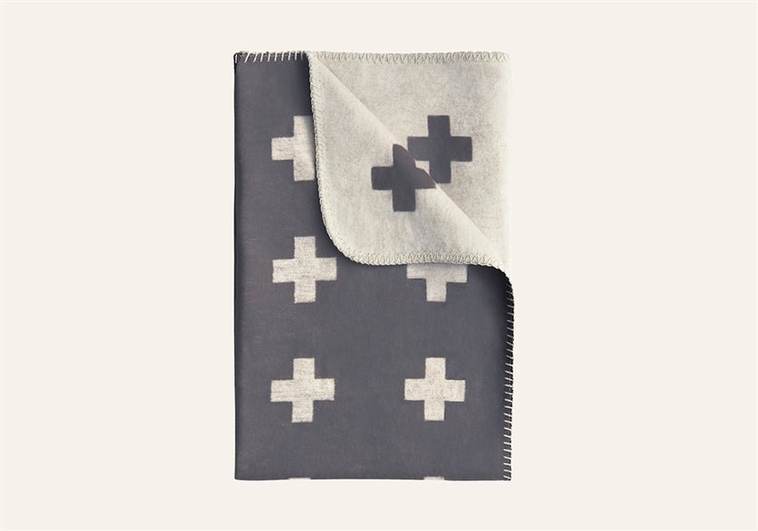 Large Cross Blanket by Pia Wallén - Maude Kids Decor