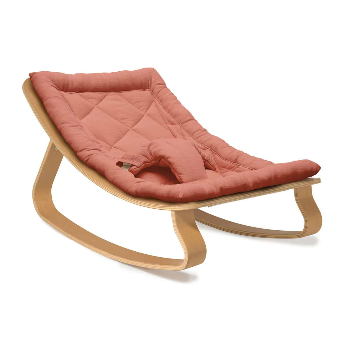LEVO Baby Rocker | Beech + Bois de Rose by Charlie Crane - Maude Kids Decor