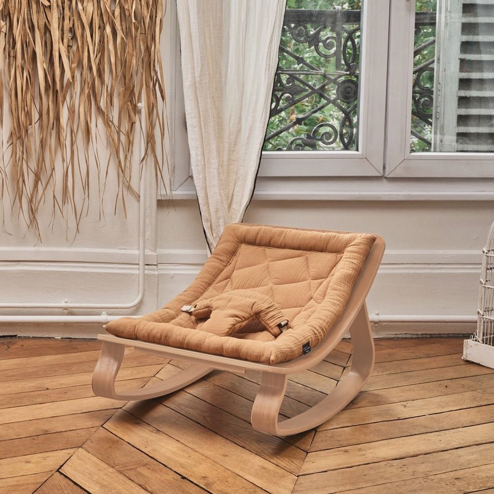 LEVO Baby Rocker | Beech + Camel by Charlie Crane - Maude Kids Decor