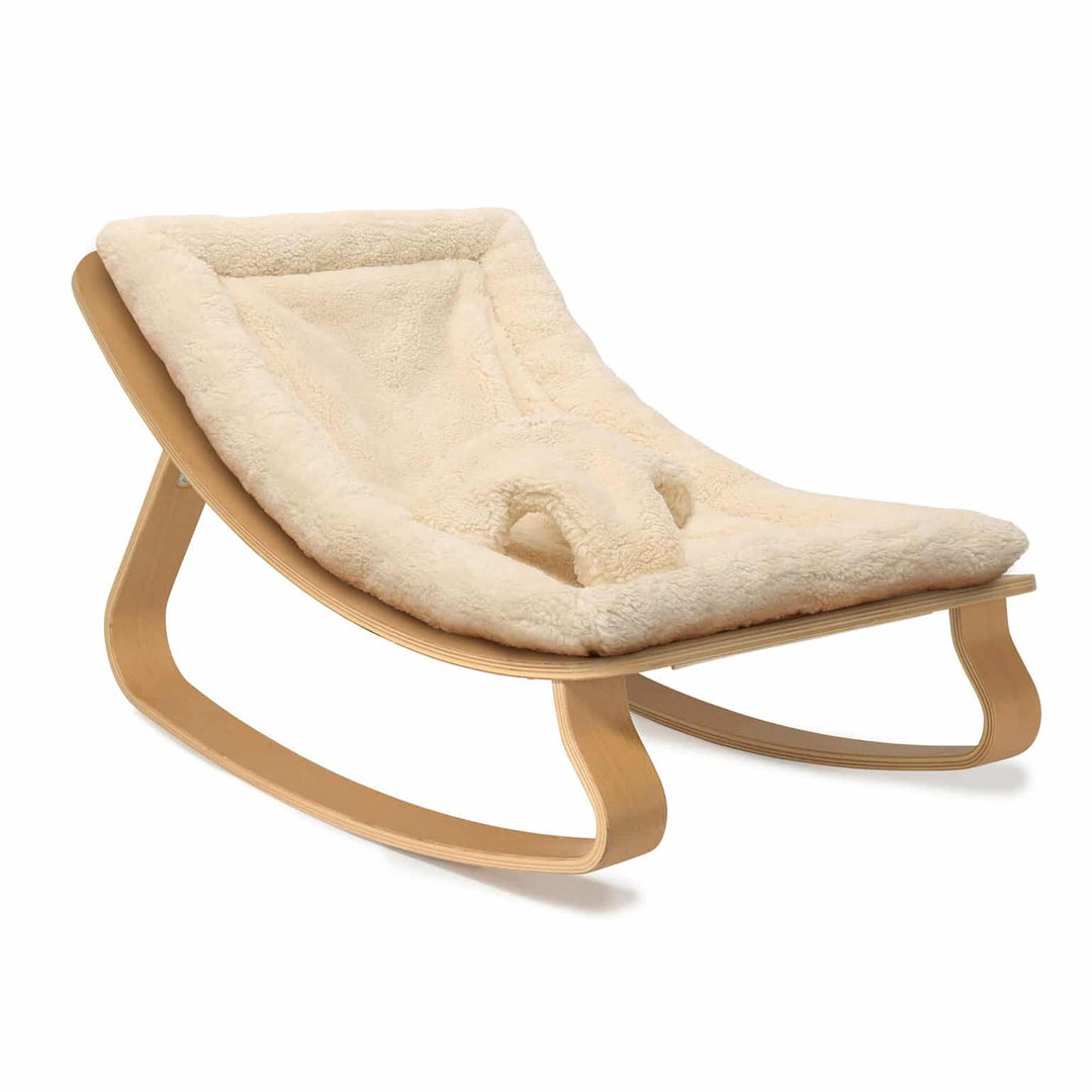 LEVO Baby Rocker | Beech + Fur Milk by Charlie Crane - Maude Kids Decor