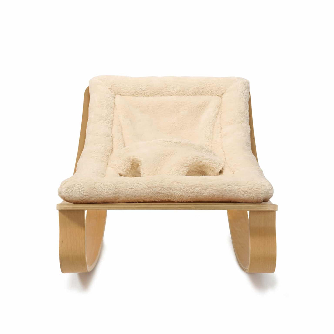 LEVO Baby Rocker | Beech + Fur Milk by Charlie Crane - Maude Kids Decor