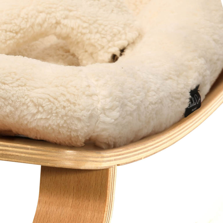 LEVO Baby Rocker | Beech + Fur Milk by Charlie Crane - Maude Kids Decor