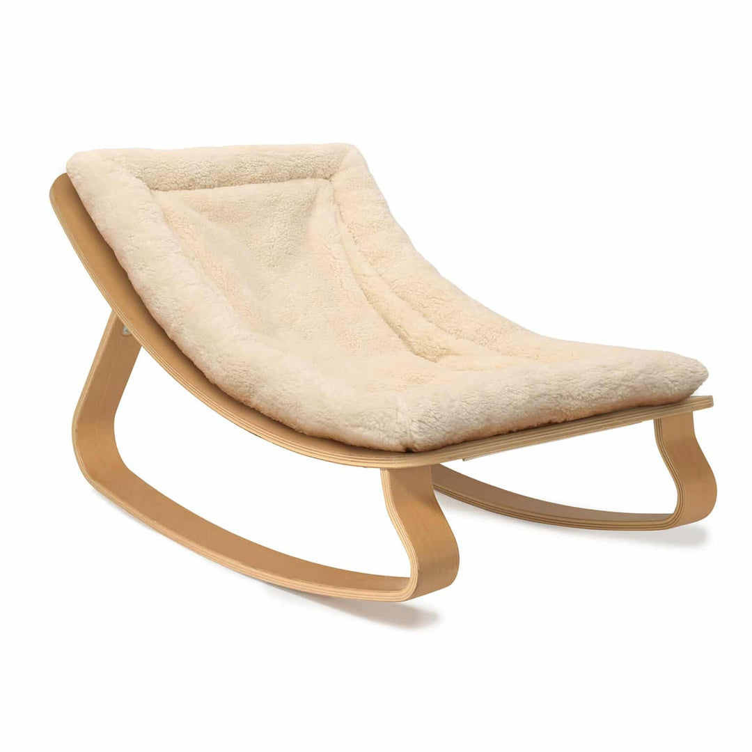 LEVO Baby Rocker | Beech + Fur Milk by Charlie Crane - Maude Kids Decor