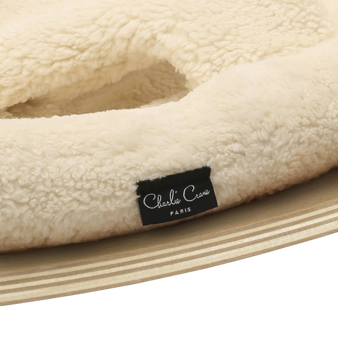 LEVO Baby Rocker | Beech + Fur Milk by Charlie Crane - Maude Kids Decor