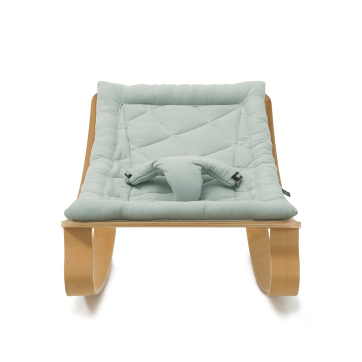 LEVO Baby Rocker | Beech + Organic Farrow Grey by Charlie Crane - Maude Kids Decor
