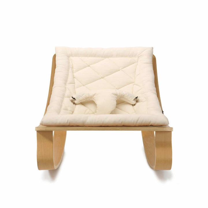 LEVO Baby Rocker | Beech + Organic Milk by Charlie Crane - Maude Kids Decor
