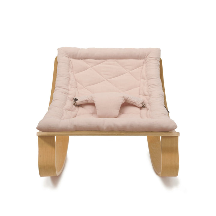 LEVO Baby Rocker | Beech + Organic Nude by Charlie Crane - Maude Kids Decor